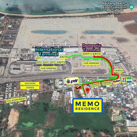 Memo Residence Nai Yang Beach Kültér fotó