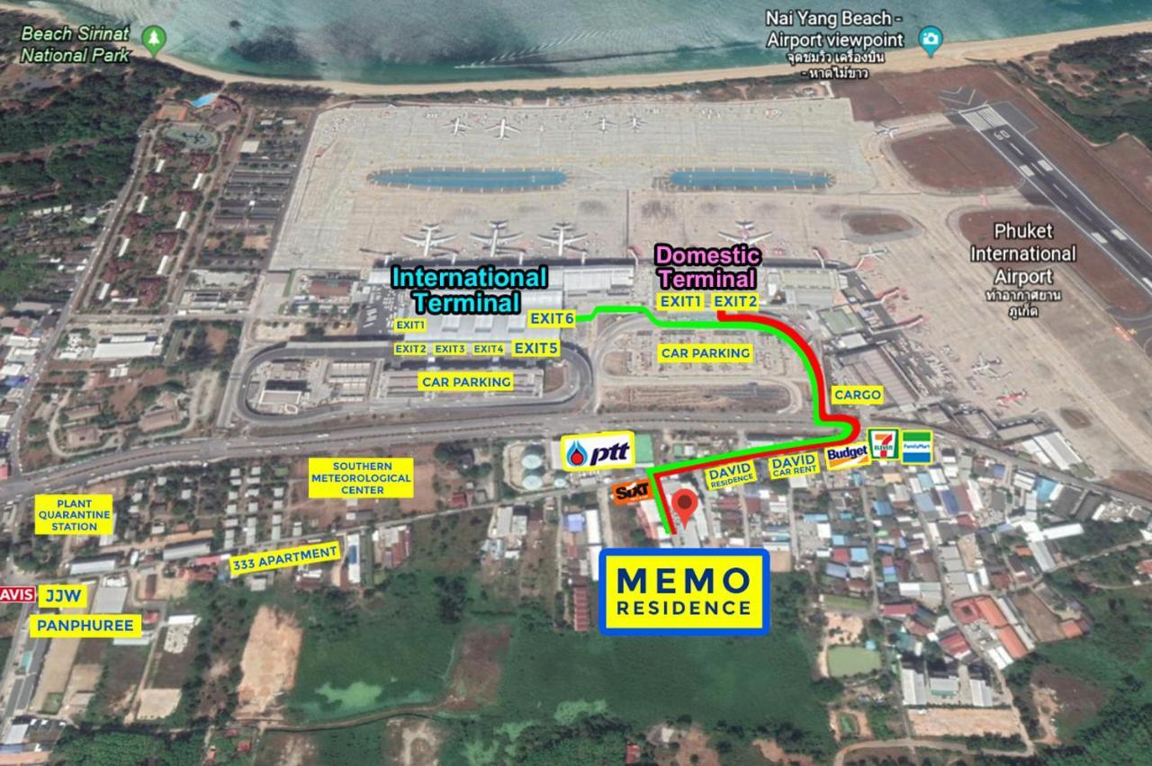 Memo Residence Nai Yang Beach Kültér fotó